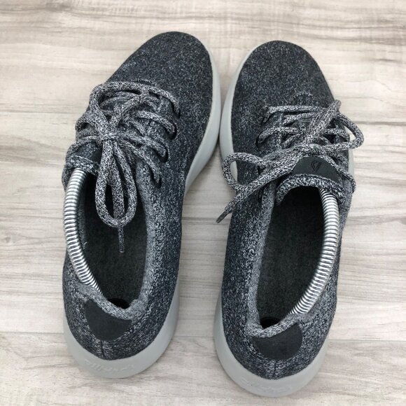 Allbirds Sneakers Mens 10 Gray Merino Wool Runners Lace Up Shoes main image 6